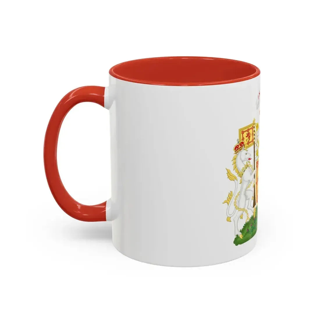 Royal Coat of Arms of the Kingdom of Scotland - Accent Coffee Mug - Go Mug Yourself