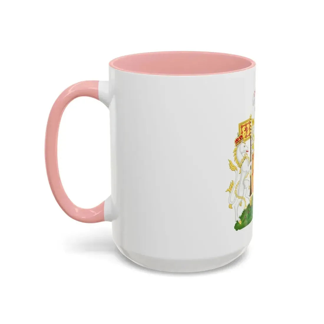 Royal Coat of Arms of the Kingdom of Scotland - Accent Coffee Mug - Go Mug Yourself
