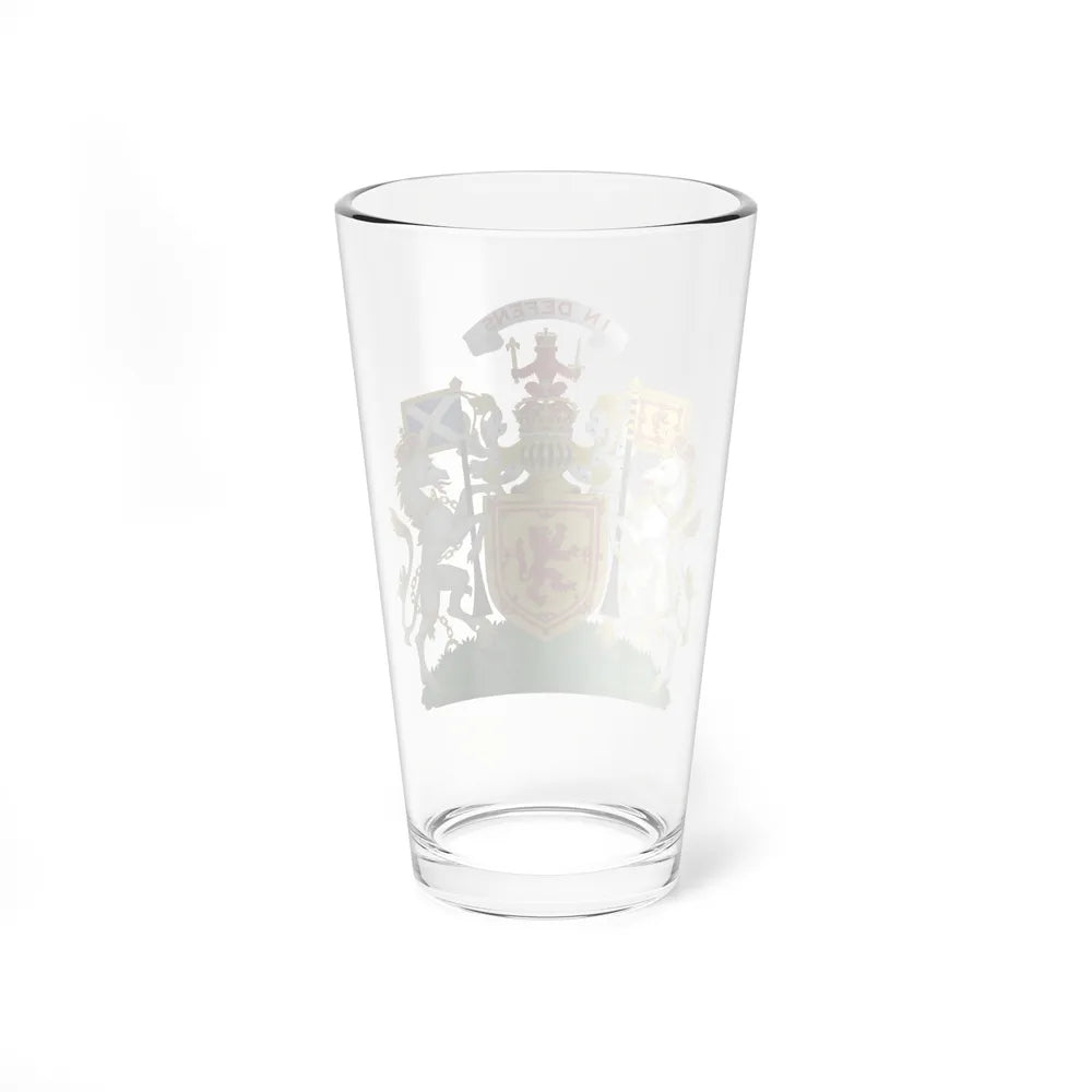 Royal Coat of Arms of the Kingdom of Scotland - Pint Glass 16oz-Go Mug Yourself