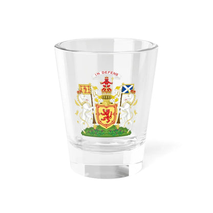 Royal Coat of Arms of the Kingdom of Scotland - Shot Glass 1.5oz 1.5oz - Go Mug Yourself