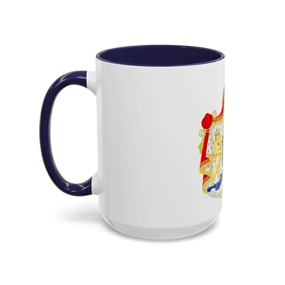 Royal coat of arms of the Netherlands (1815-1907) - Accent Coffee Mug - Go Mug Yourself