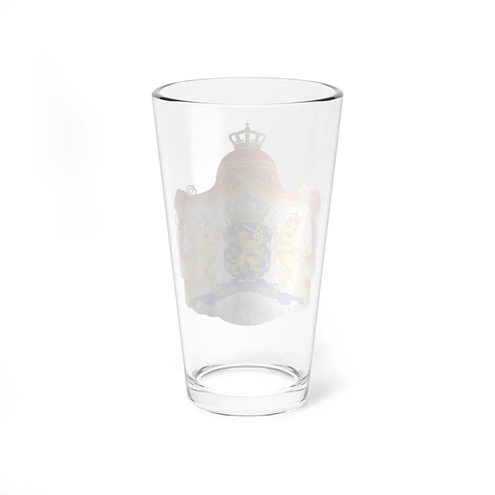 Royal coat of arms of the Netherlands (1815-1907) - Pint Glass 16oz-Go Mug Yourself