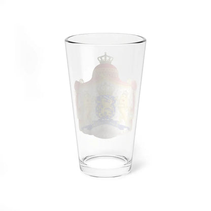 Royal coat of arms of the Netherlands (1815-1907) - Pint Glass 16oz-Go Mug Yourself