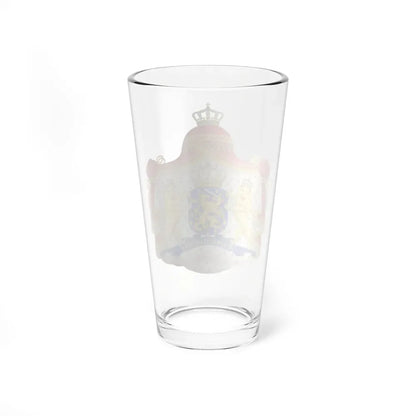 Royal coat of arms of the Netherlands (1815-1907) - Pint Glass 16oz - Go Mug Yourself