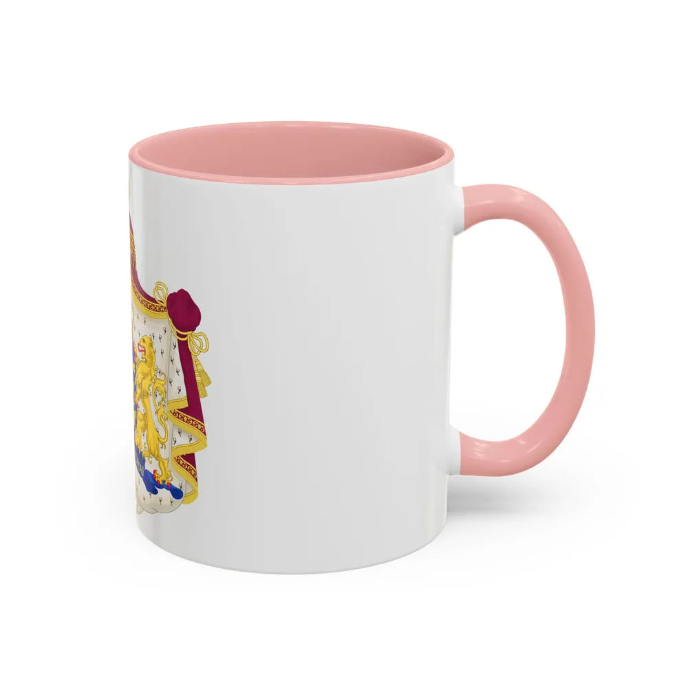 Royal coat of arms of the Netherlands - Accent Coffee Mug - Go Mug Yourself