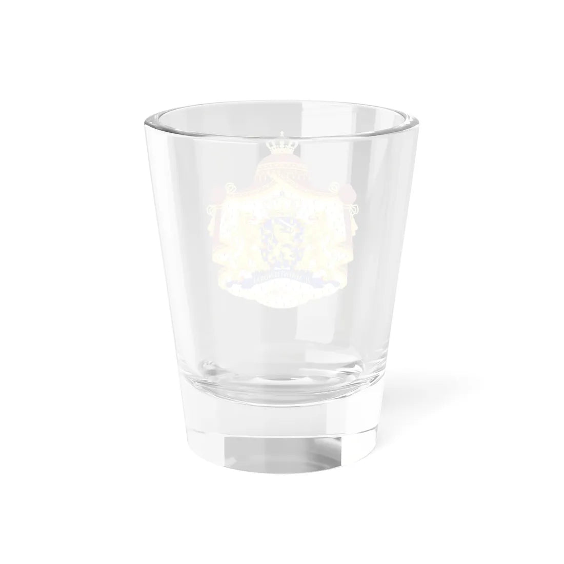 Royal coat of arms of the Netherlands (Netherlands) (Coat of Arms) Shot Glass 1.5oz - Go Mug Yourself