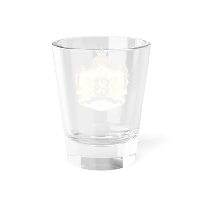 Royal coat of arms of the Netherlands (Netherlands) (Coat of Arms) Shot Glass 1.5oz - Go Mug Yourself