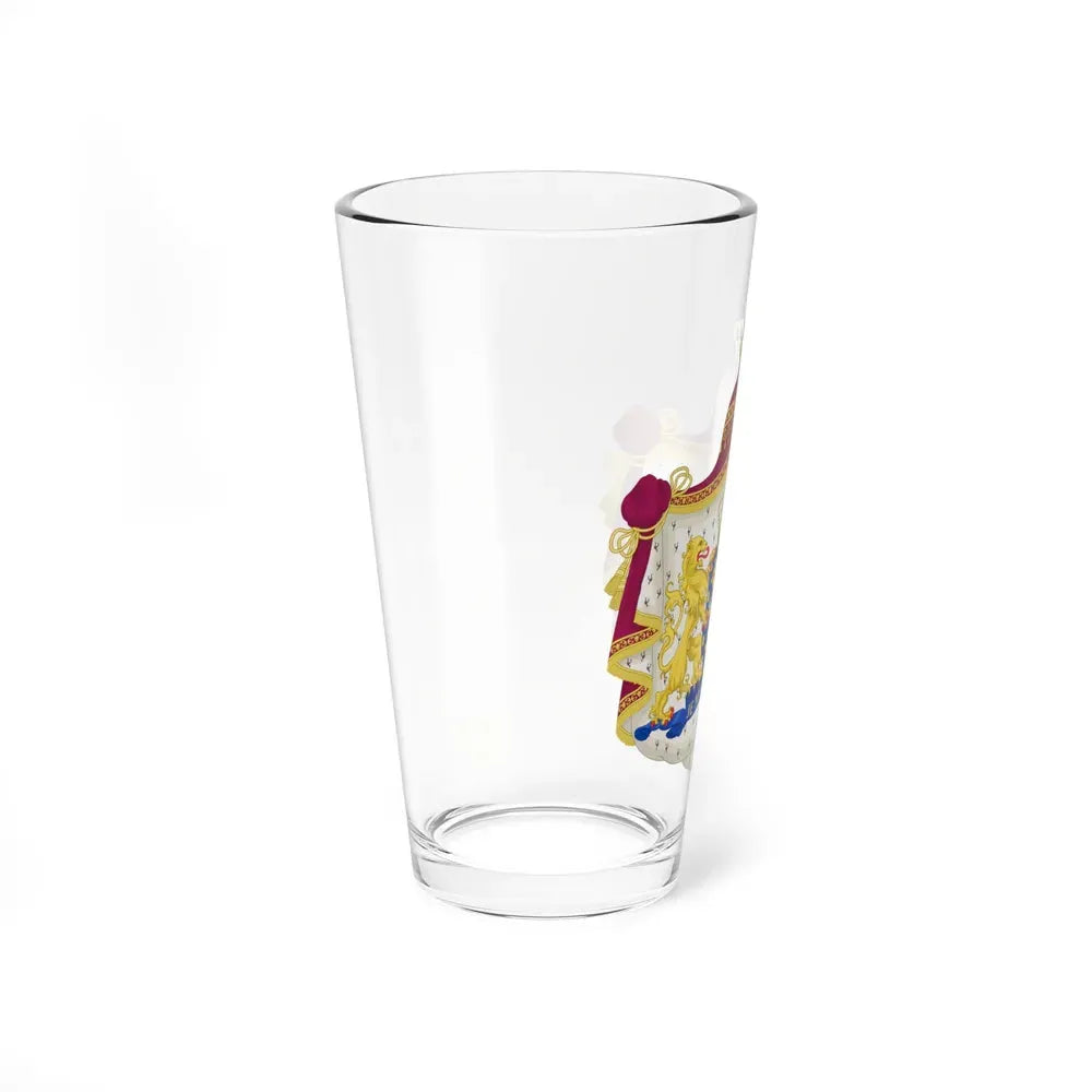Royal coat of arms of the Netherlands - Pint Glass 16oz - Go Mug Yourself