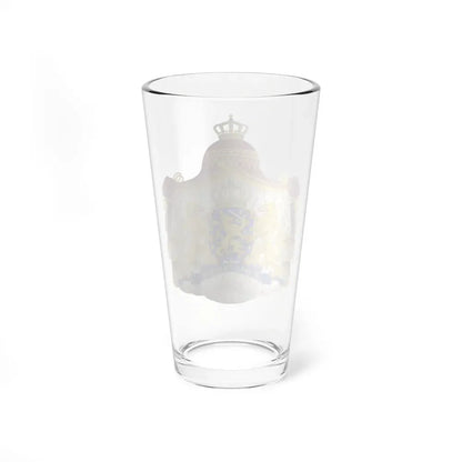 Royal coat of arms of the Netherlands - Pint Glass 16oz - Go Mug Yourself