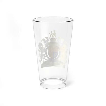 Royal Coat of Arms of the United Kingdom (1952-2022) - Pint Glass 16oz - Go Mug Yourself