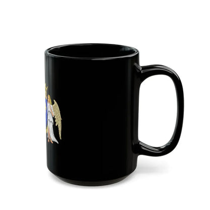 Royal Coat of Arms of Valois France - Black Coffee Mug - Go Mug Yourself