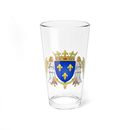 Royal Coat of Arms of Valois France - Pint Glass 16oz-16oz-Go Mug Yourself