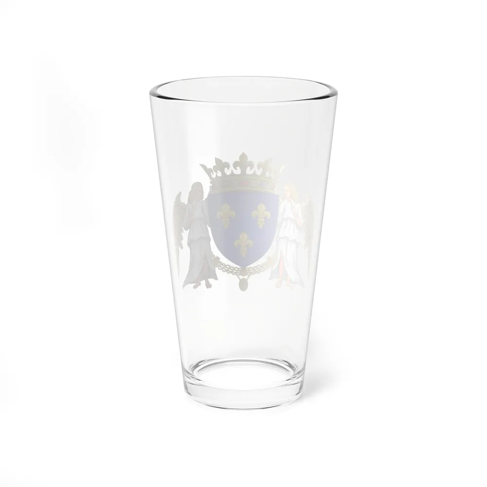 Royal Coat of Arms of Valois France - Pint Glass 16oz-Go Mug Yourself