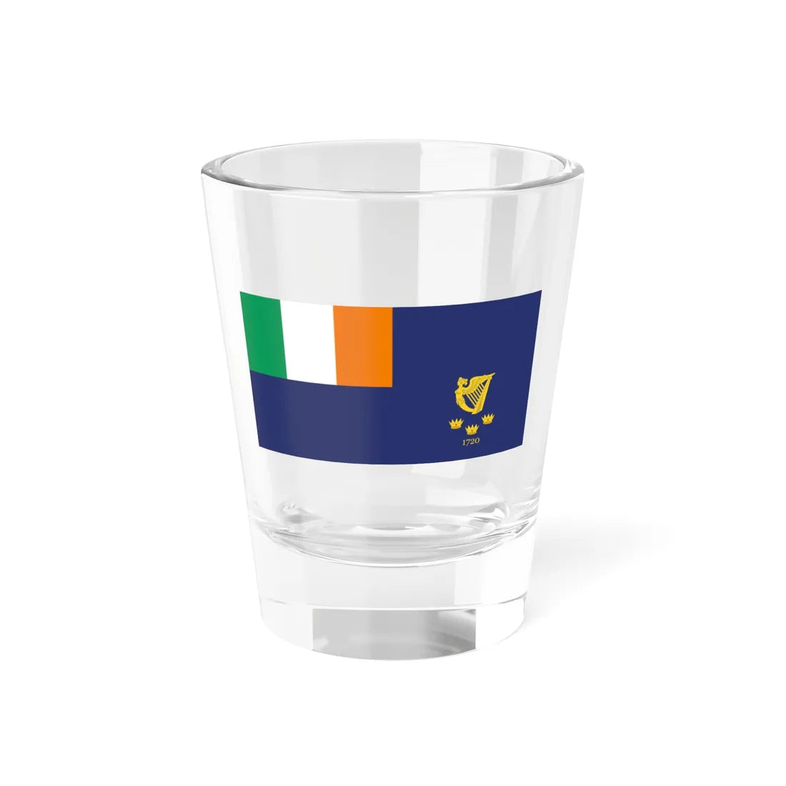Royal Cork Yacht Club Ensign (Ireland) Shot Glass 1.5oz 1.5oz - Go Mug Yourself