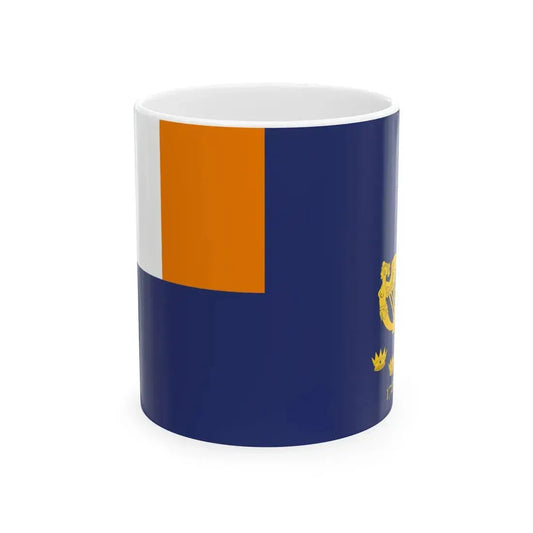 Royal Cork Yacht Club Ensign (Ireland) White Coffee Mug 11oz - Go Mug Yourself