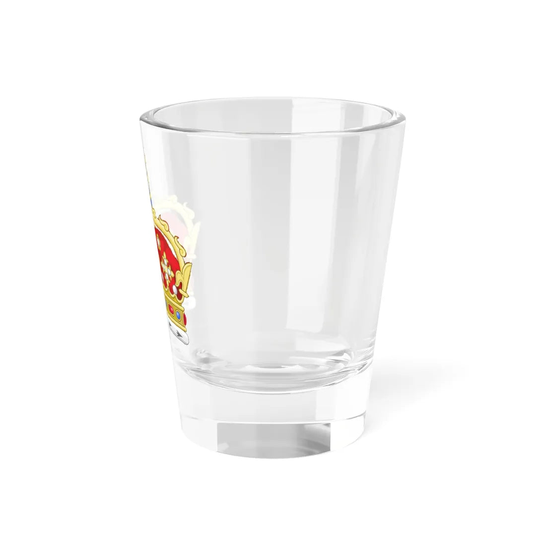 Royal Crown of Scotland Heraldry (United Kingdom) (Coat of Arms) Shot Glass 1.5oz - Go Mug Yourself