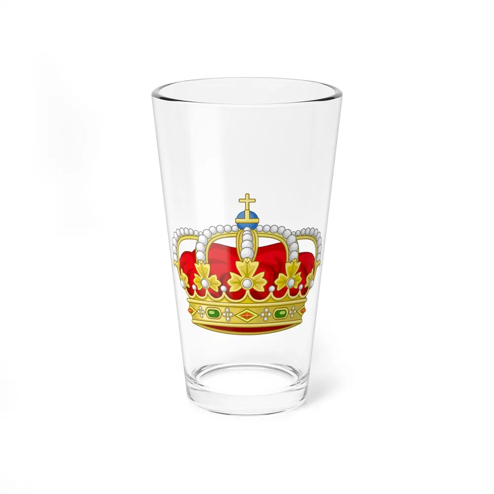 Royal Crown of Spain - Pint Glass 16oz 16oz - Go Mug Yourself