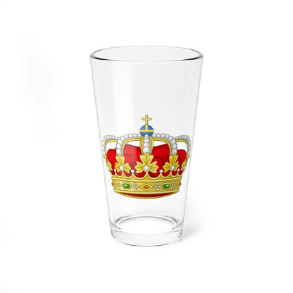 Royal Crown of Spain - Pint Glass 16oz 16oz - Go Mug Yourself