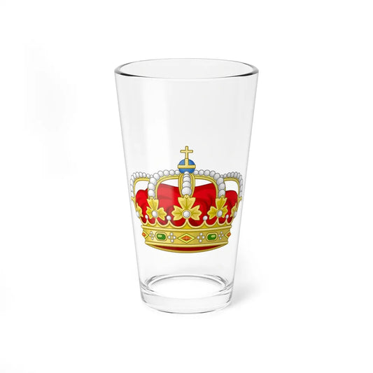 Royal Crown of Spain - Pint Glass 16oz 16oz - Go Mug Yourself