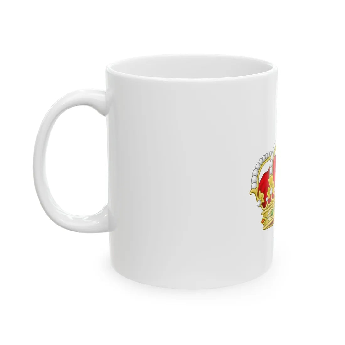 Royal Crown of Spain - White Coffee Mug - Go Mug Yourself