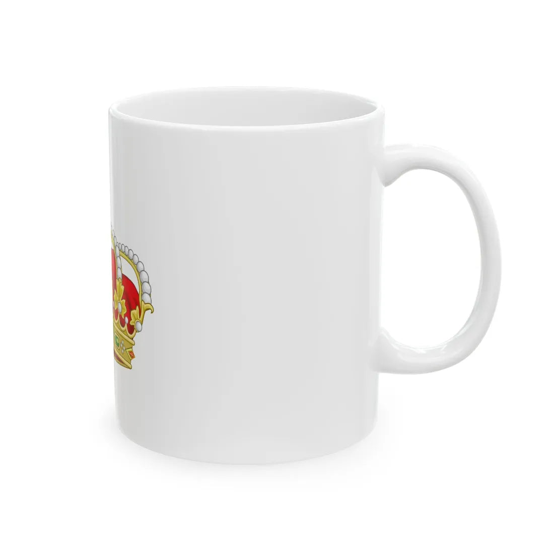 Royal Crown of Spain - White Coffee Mug - Go Mug Yourself