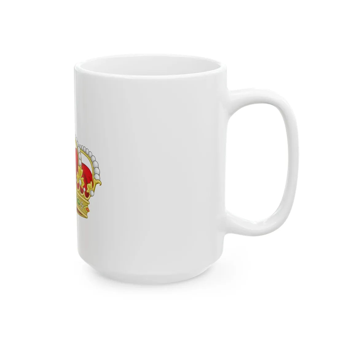 Royal Crown of Spain - White Coffee Mug - Go Mug Yourself