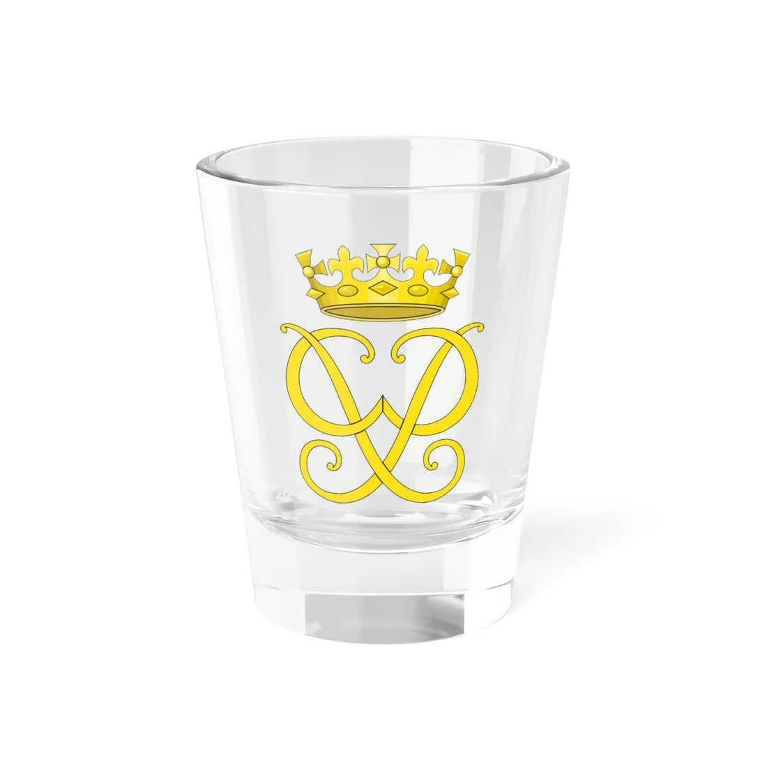 Royal Cypher of Prince Philip Duke of Edinburgh (United Kingdom) (Coat of Arms) Shot Glass 1.5oz - Go Mug Yourself