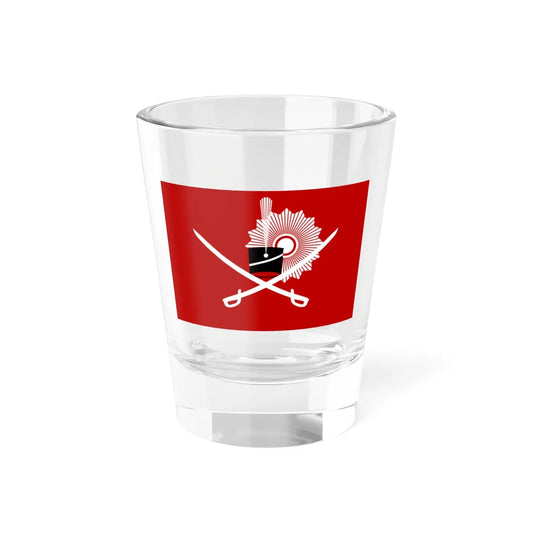 Royal flag of Amanullah Khan (Afghanistan) Shot Glass 1.5oz 1.5oz - Go Mug Yourself