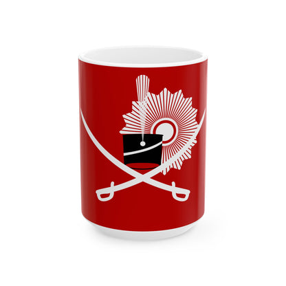 Royal flag of Amanullah Khan (Afghanistan) White Coffee Mug-15oz-Go Mug Yourself