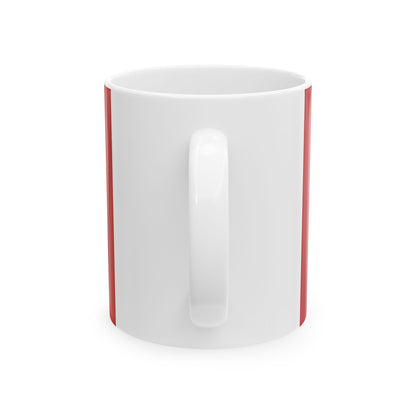 Royal flag of Amanullah Khan (Afghanistan) White Coffee Mug-Go Mug Yourself