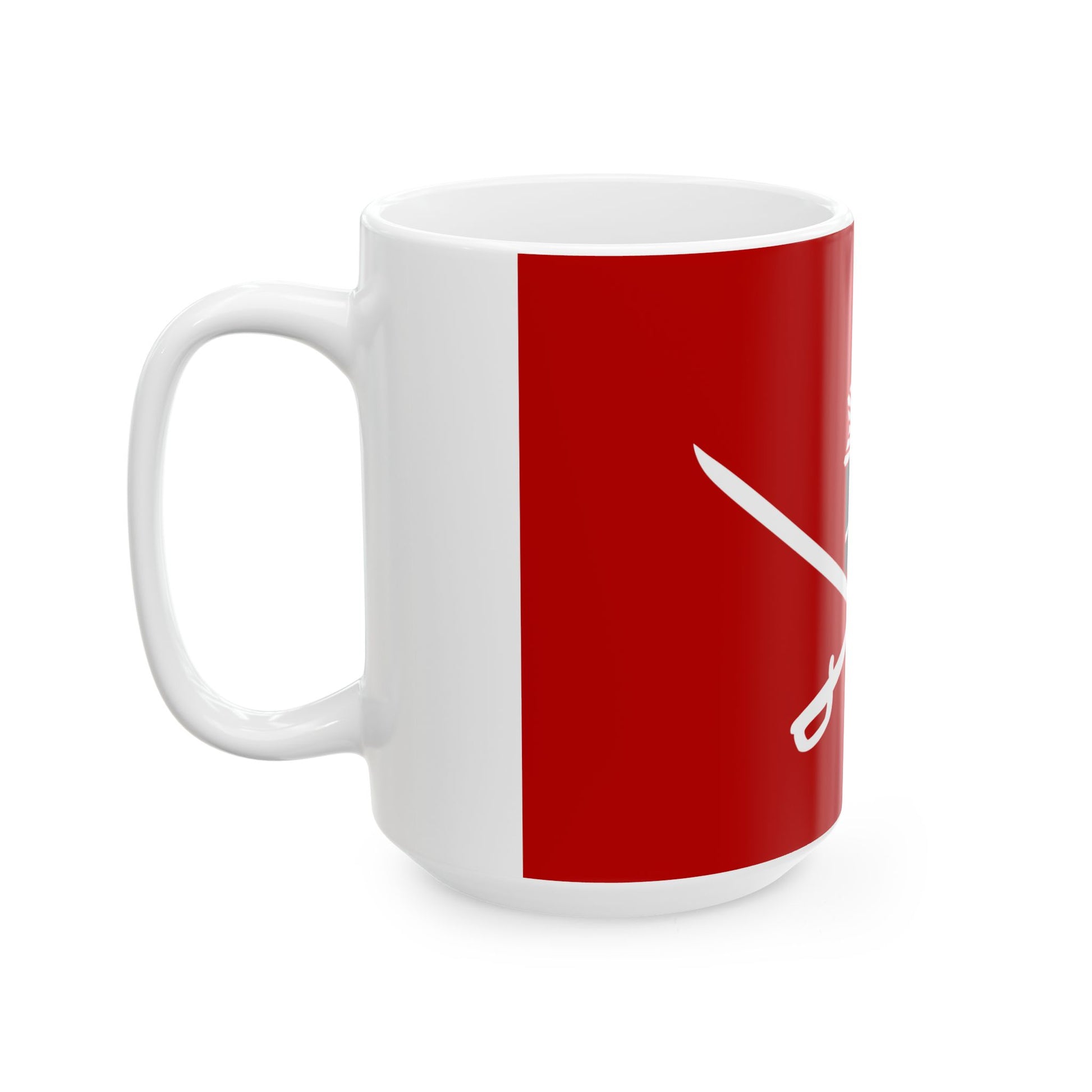 Royal flag of Amanullah Khan (Afghanistan) White Coffee Mug-Go Mug Yourself