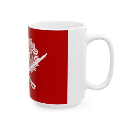 Royal flag of Amanullah Khan (Afghanistan) White Coffee Mug - Go Mug Yourself