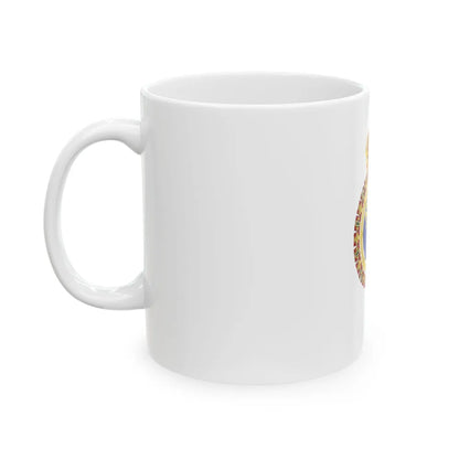 Royal flag of France during the Bourbon Restoration (France) White Coffee Mug - Go Mug Yourself