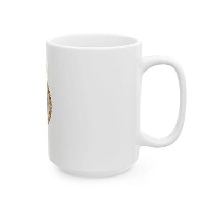 Royal flag of France during the Bourbon Restoration (France) White Coffee Mug - Go Mug Yourself