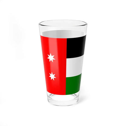 Royal Flag of Iraq 1924-1959 (Iraq) Pint Glass 16oz - Go Mug Yourself