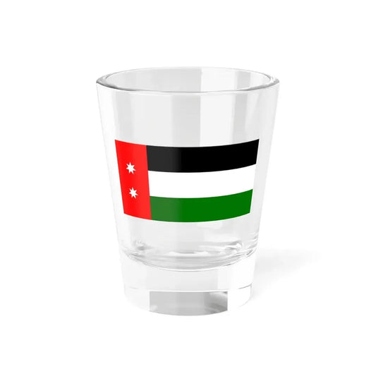Royal Flag of Iraq 1924-1959 (Iraq) Shot Glass 1.5oz 1.5oz - Go Mug Yourself