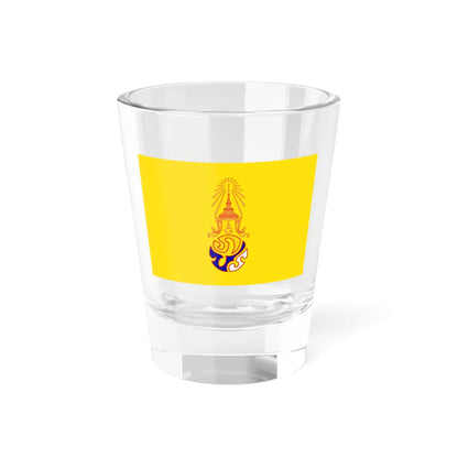 Royal Flag of King Rama IX (Thailand) Shot Glass 1.5oz 1.5oz - Go Mug Yourself