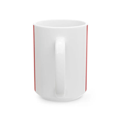Royal flag of Mohammad Nadir Shah reverse (Afghanistan) White Coffee Mug - Go Mug Yourself