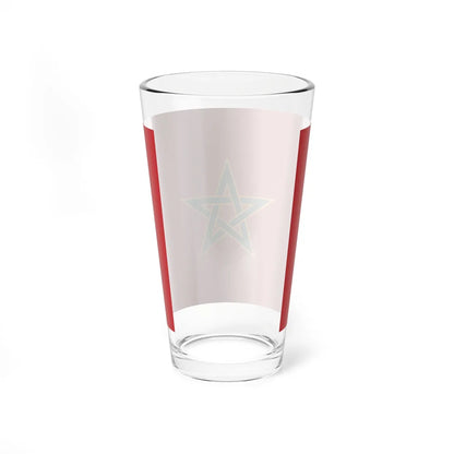 Royal Flag of Morocco (Morocco) Pint Glass 16oz - Go Mug Yourself