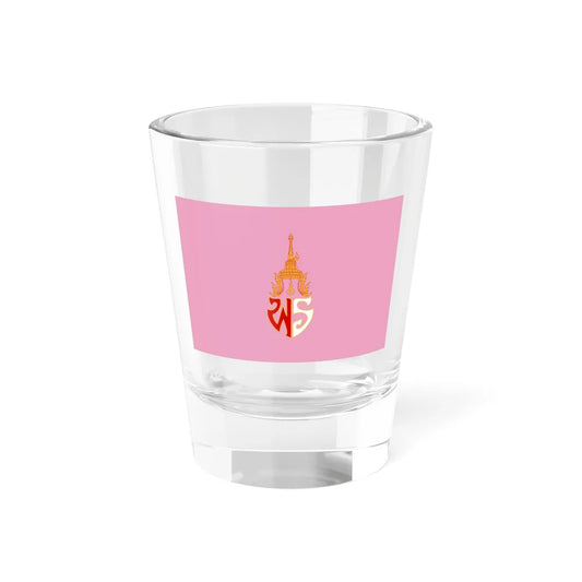 Royal Flag of Princess Bejaratana Rajasuda (Thailand) Shot Glass 1.5oz 1.5oz - Go Mug Yourself