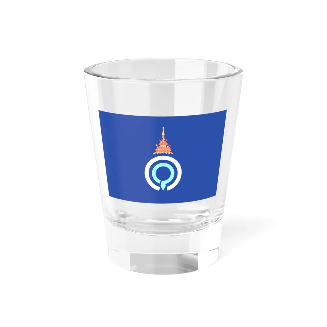 Royal Flag of Princess Galyani Vadhana (Thailand) Shot Glass 1.5oz 1.5oz - Go Mug Yourself