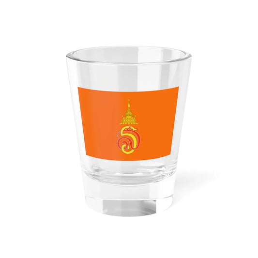 Royal Flag of Princess Princess Sirivannavari Nariratana (Thailand) Shot Glass 1.5oz 1.5oz - Go Mug Yourself