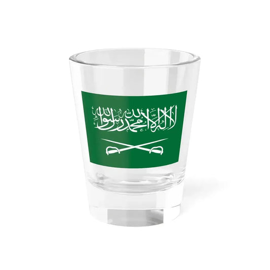 Royal Flag of Saudi Arabia 1953-1964 (Saudi Arabia) Shot Glass 1.5oz 1.5oz - Go Mug Yourself
