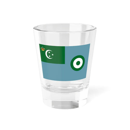Royal flight flag of Egypt 1922-1952 (Egypt) Shot Glass 1.5oz 1.5oz - Go Mug Yourself