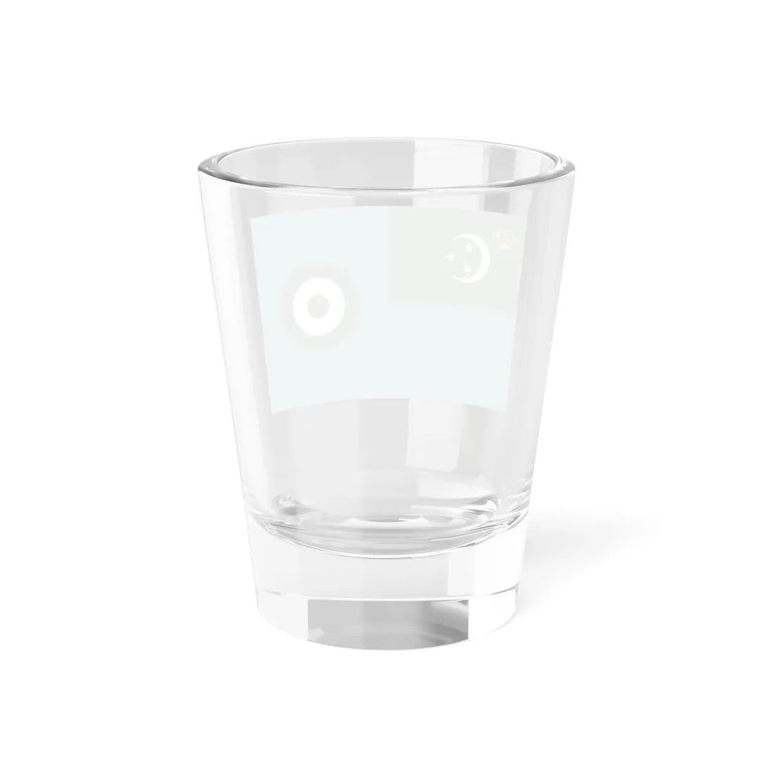 Royal flight flag of Egypt 1922-1952 (Egypt) Shot Glass 1.5oz - Go Mug Yourself