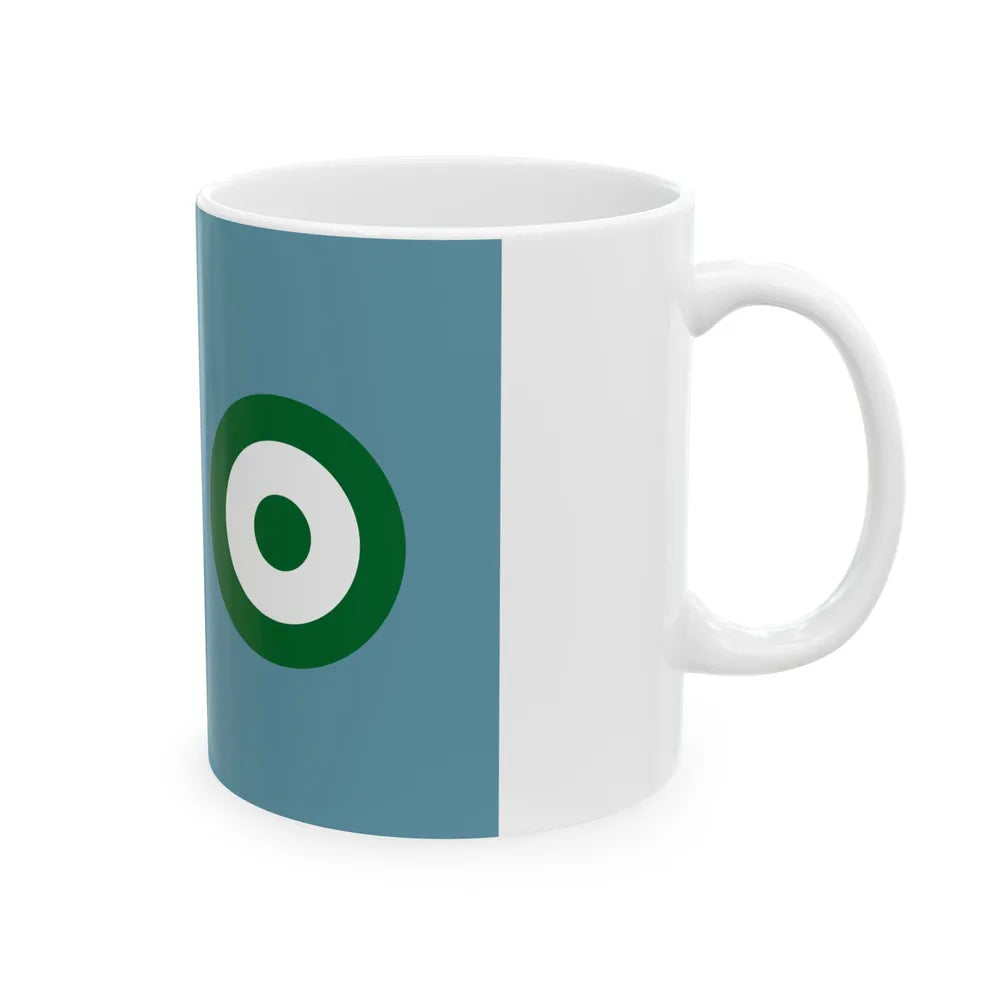 Royal flight flag of Egypt 1922-1952 (Egypt) White Coffee Mug - Go Mug Yourself