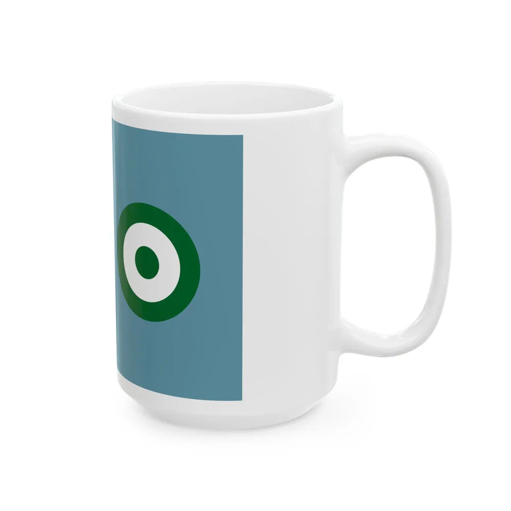 Royal flight flag of Egypt 1922-1952 (Egypt) White Coffee Mug - Go Mug Yourself