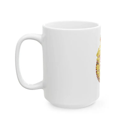 Royal Greater Coat of Arms of Spain (1700-1761) - White Coffee Mug - Go Mug Yourself