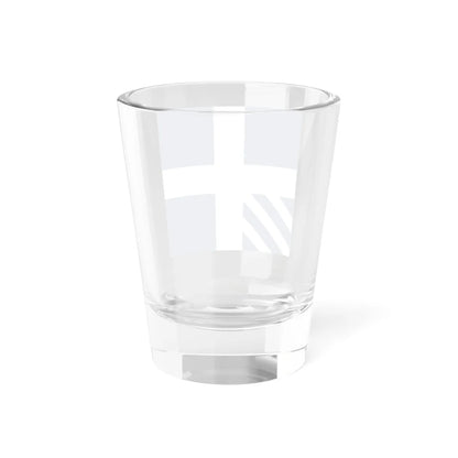 Royal Greek Navy Rear Admiral Flag (Greece) Shot Glass 1.5oz - Go Mug Yourself