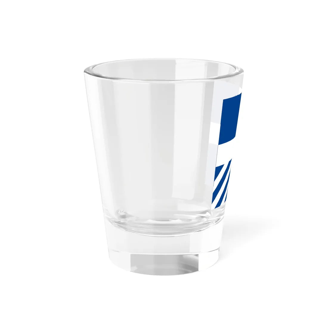 Royal Greek Navy Rear Admiral Flag (Greece) Shot Glass 1.5oz - Go Mug Yourself